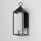 Maxim Lighting Aldous 1-Light Large Outdoor Sconce, Black 30073SWBK - alternate 2